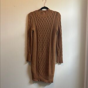 Old Navy Brown Long Sleeve Dress